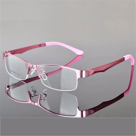 reven jate women s semi rim alloy eyeglasses 2329 womens glasses frames eyewear womens