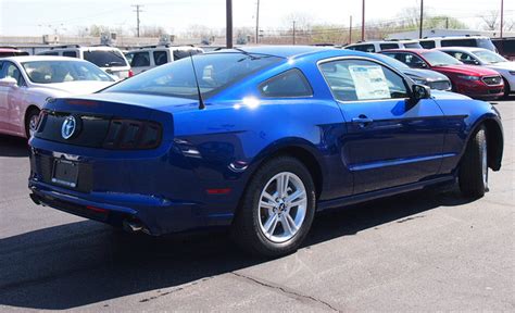 Deep Impact Blue 2014 Ford Mustang Coupe Photo Detail
