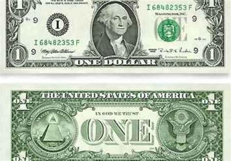 Show You Where There Is An Owl On The One Dollar Bill Which Is Perfect