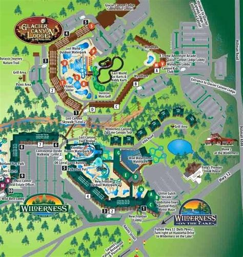 Wilderness Resort Dells Map Dell Photos And Images 2018