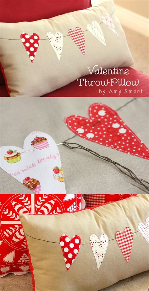 See more ideas about crafts, diy pillows, pillow crafts. Valentine Throw Pillow Tutorial - U Create