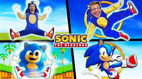 Stunts From Sonic The Hedgehog In Real Life Games Movies Shows