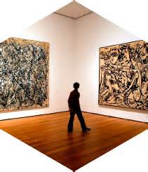 Explosión El legado de Jackson Pollock Passeig de Gràcia