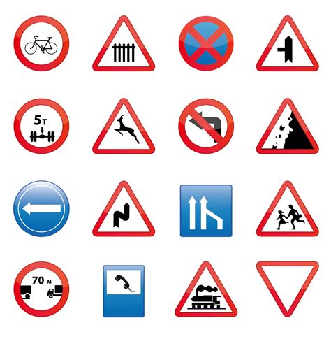 Road Safety Signs With Names