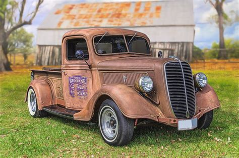 Late 30s Ford Pickup Image Now Available On A Wide Range Of
