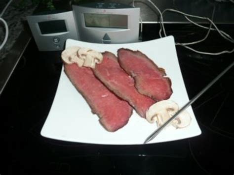 FLEISCH Roastbeef bei Niedrigtemperatur gegart Rezept