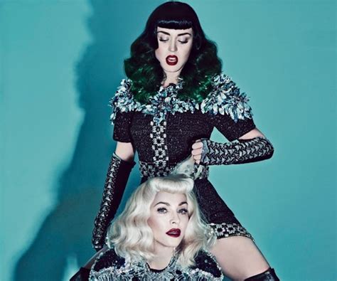 Katy Perry Joined Madonna On Stage On The Latest Stop Of Her ‘rebel