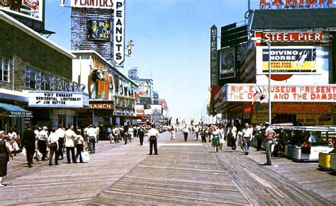 Atlantic City Boardwalk 1962