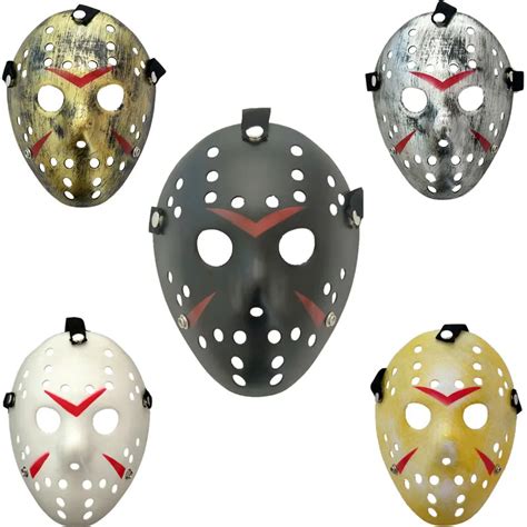 Stylish Jason Voorhees Friday The 13th Horror Hockey Mask Scary