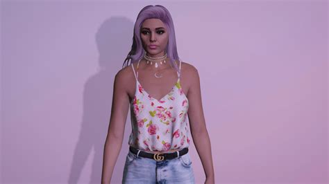 Long Hairstyle For Mp Female Gta Mods Com