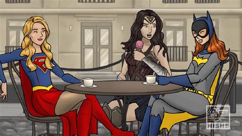 Hishe Unites Wonder Woman With Batgirl And Supergirl The Mary Sue