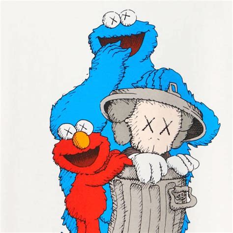 Uniqlo has also announced that kaws will be present at the brand's nyc 5th avenue flagship store to sign items from the kaws x uniqlo sesame street collection. Kaws X Sesame Street
