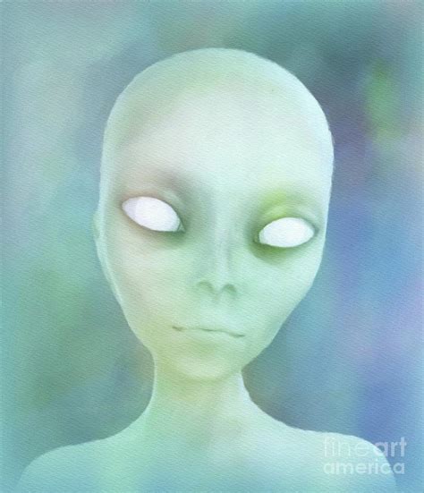 Alien Painting By Raphael Terra Pixels