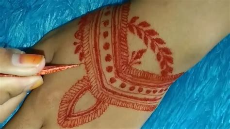 3 cara untuk memakai henna untuk kulit wikihow. Tutorial henna golecha simple || henna mudah untuk pemula ...