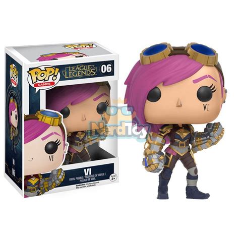 Funko pop games league of legends lee sin vinyl figure action figure visit the funko store. Boneco Funko Pop League Of Legends Lol - Vi 06 - R$ 116,77 ...