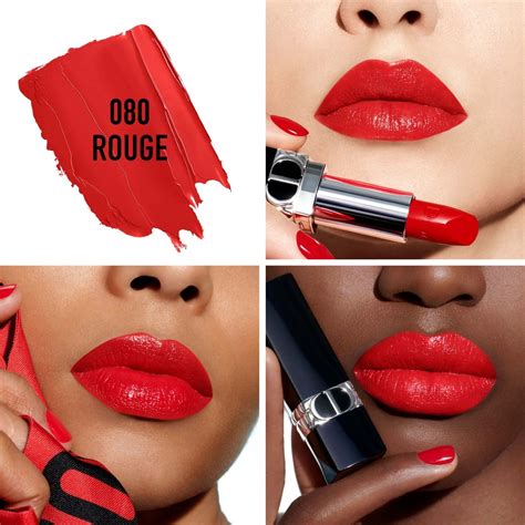 Dior Rouge Dior Rouge à Lèvres Rechargeable Couleur Couture 4 Finis