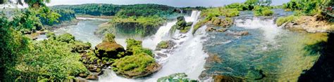 Panorama Photo Of Above Salto Mbigua By Photo Stock Source Waterfall