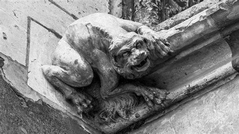 Gargoyles And Grotesques Of The Southern French Gothic Architecture The