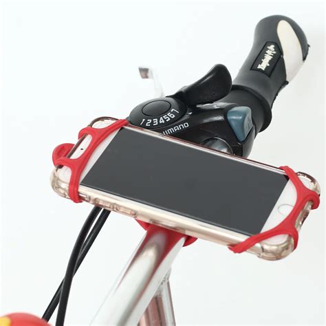 Flexible Bicycle Phone Holder For Iphone 7 6 Samsung 4 6 Inch Bike