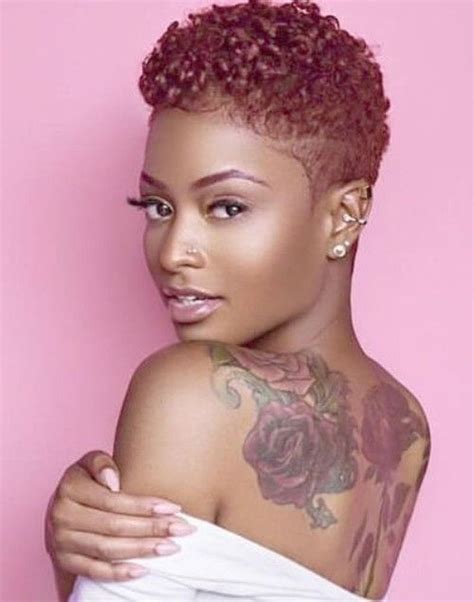 Short Natural Haircuts For Black Females 2020 With Dye