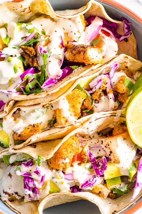 Fish Tacos Recipe - iFoodReal.com
