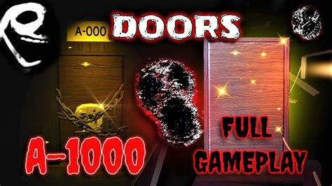 👁️ Doors 👁️ A 1000 Doors All 100 Doors Full Gameplay Roblox