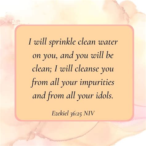 11 Bible Verses On Cleanliness