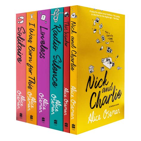 Alice Oseman Collection 6 Books Set By Alice Oseman Goodreads