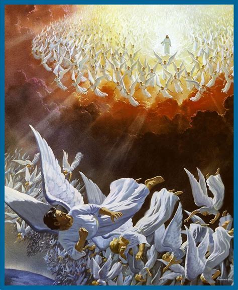 War In Heaven Michael Devil Dragon Angels Battle Revelation 12