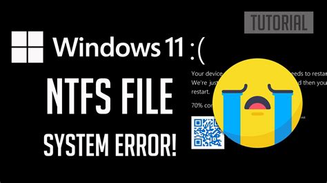 How To Fix Ntfs File System Error On Windows 11 Tutorial