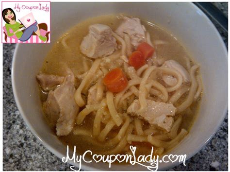 Add the chicken back into the pot. Life Under Pressure: Chicken Noodle Soup in 16 minutes ...