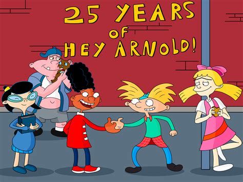 25 Years Of Hey Arnold By Afrootaku917 On Deviantart