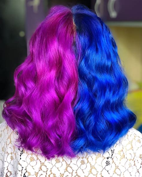Neon Blue Hair Dye For Sale Park Art