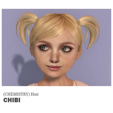 Second Life Marketplace Chemistry Hair Chibi Demo