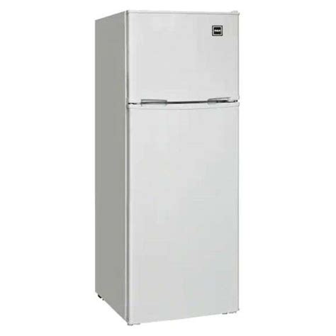 New Rca 7 5 Cu Ft Mini Refrigerator In White Dented In Back Model Rfr741 White 6ocm