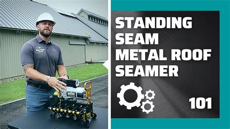 How To Use A Standing Seam Metal Roof Machine Seamer Otosection
