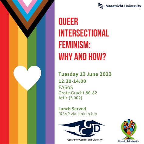 Queer Intersectional Feminism Why And How Events Maastricht