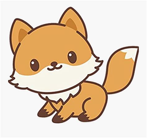 Cartoon Cute Fox Clipart Aesthetic Name