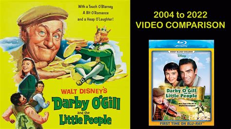 darby o gill and the little people 1959 hd video master comparison youtube