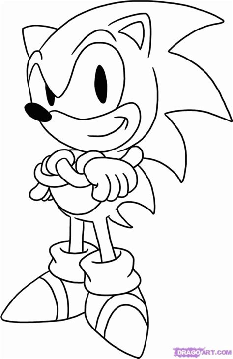 Sonic The Hedgehog Free Games For Kids How To Draw Sonic The Coloring