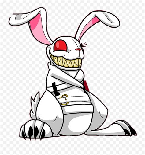 Psycho Bunny Sticker Rabbit In A Straight Jacket Emojipsycho Emoji