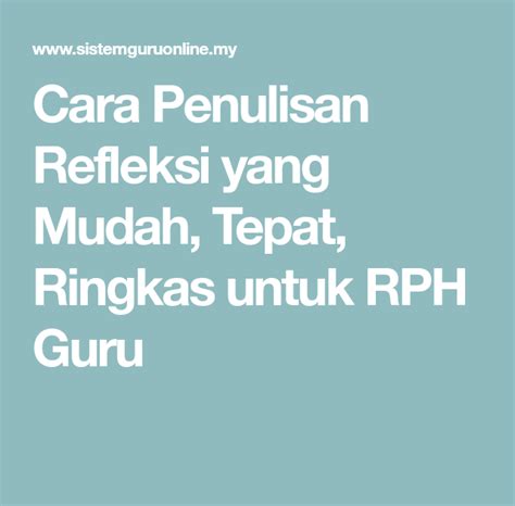 Urutan penulisan laporan praktikum : Contoh Penulisan Refleksi Rph : Contoh penulisan jurnal ...