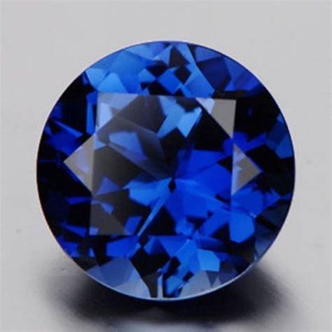 10mm Blue Sapphire Gem Round Unheated Gemstone Diy Loose Jewelry