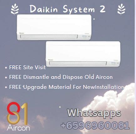 New Daikin Aircon I Smile 5 Ticks R32 Inverter Aircon System 2 81