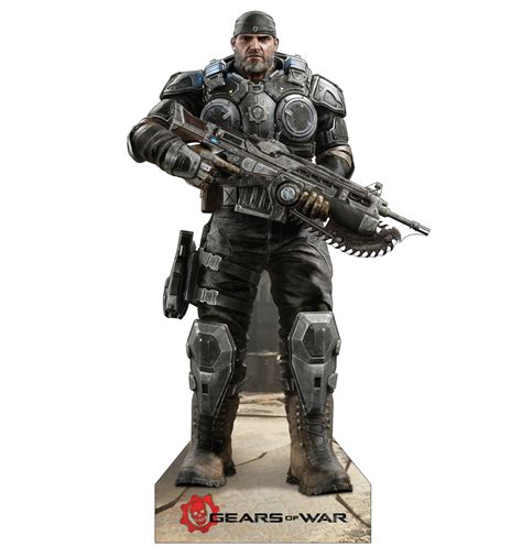 Gears Of War Marcus Fenix Cardboard Cutout Standee Xbox Gear Shop