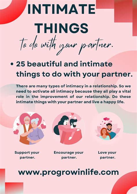 30 wonderful and intimate things to do with your partner for a happy relationship progrowinlife