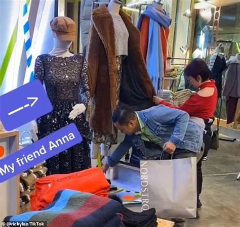 Tiktok Users Terrify Shoppers With Funny Mannequin Prank Daily Mail