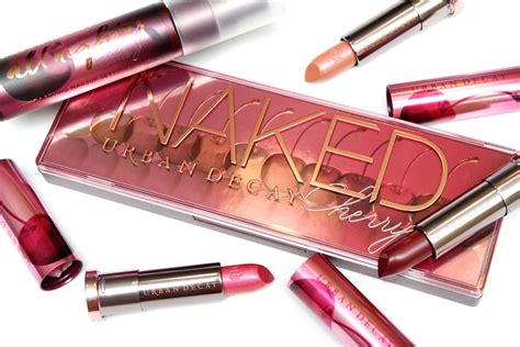 Urban Decay Naked Cherry Collection Review The Beautynerd
