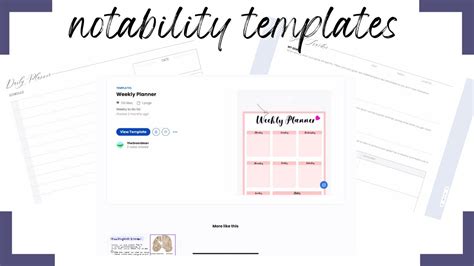 Notability Guide To Templates ️ Youtube