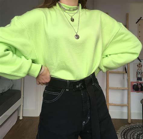 Neon Green Fit Neon Green Outfits Neon Outfits Neon Fashion